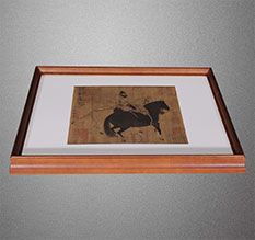 梁平书画装裱配框服务案例