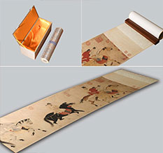 梁平馆藏书画复制博物馆书画复制服务